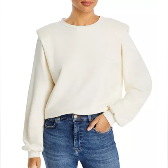 MOTHER Sweaters - BNWT Mother shoulder pad sweatshirt M